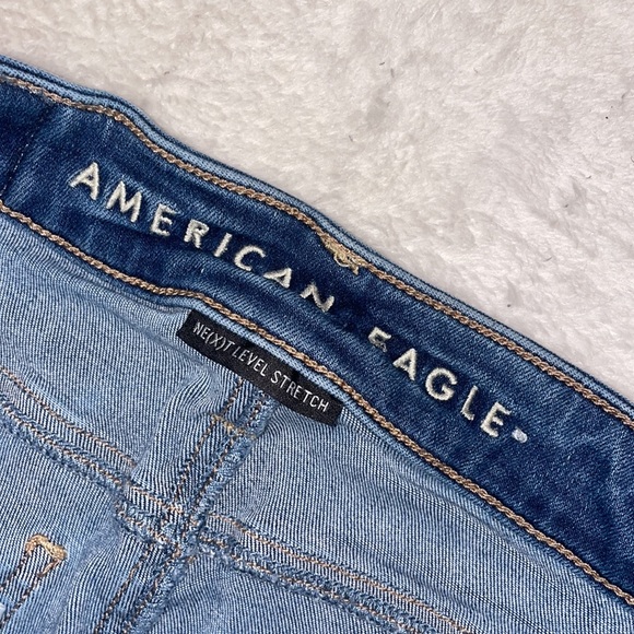 American Eagle “Next Level Stretch” super High Rise Jeggings size 0 - Picture 8 of 16